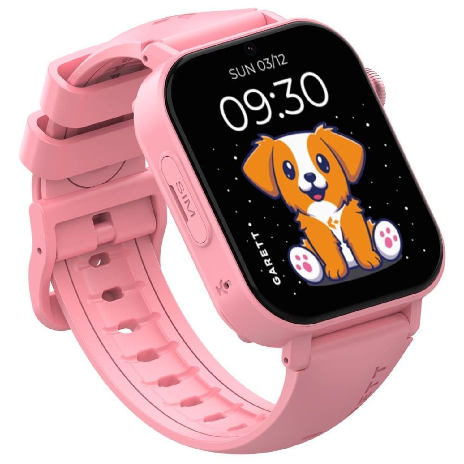 Smartwatch dziecięcy Garett Kids Rel 4G różowy. Smartwatch dla dziecka. Smartwatch dziecięcy Garett z rozmowami. Różowy smartwatch Garett dla dziewczynki z GPS i rozmowami (4).jpg